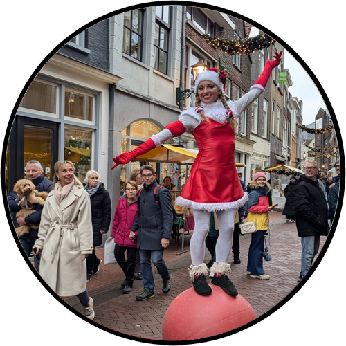Cirkel kersbal Schiedam 2024
